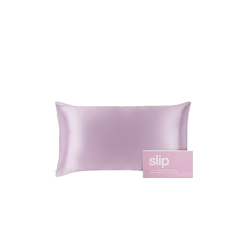 slip King Pillowcase丝绸素面枕套薰衣草极简风睡眠枕套REVOLVE