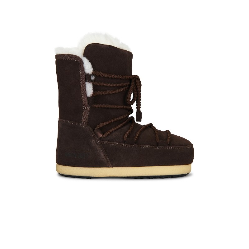 MOON BOOT EVX 靴子 巧克力色 女款REVOLVE小众新款