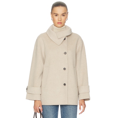 Brochu Walker ANDIE 夹克 米色美式休闲风REVOLVE小众新款