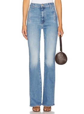 [冬季新品]MOTHER DRAMA 牛仔裤 蓝色REVOLVE小众新款