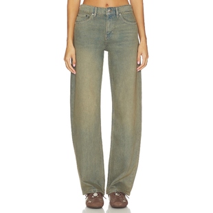 蓝色REVOLVE小众新款 牛仔裤 ALIDA Denim