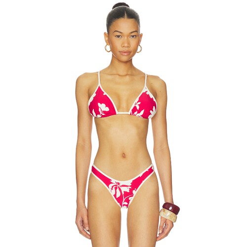 Seafolly May Flower Slide Triangle Bikini Top 26春夏新品 rev