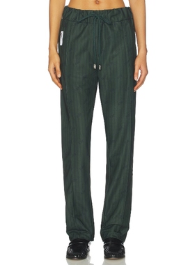 GCDS TRIACETATE 长裤 深绿色 美式休闲风REVOLVE小众新款