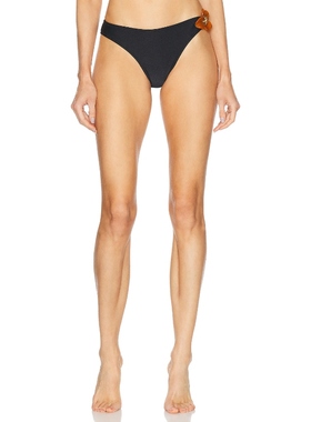 [冬季新品]Shani Shemer MEDEA 比基尼泳裤 黑色REVOLVE小众新款