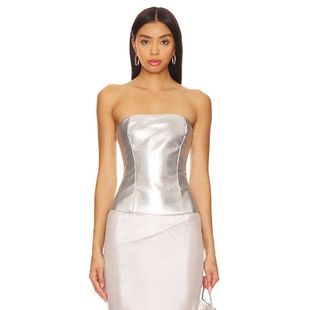 superdown NOVI FAUX 紧身衣revolve时尚 内搭 LEATHER 小众 冬季