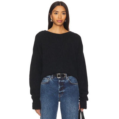 American Vintage 毛衣 黑色 羊毛衫REVOLVE小众新款春季春季