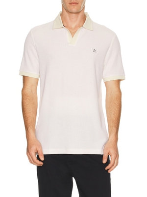 Original Penguin JACQUARD HONEYCOMB POLO 衫 revolve小众新款