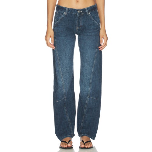 Free People x REVOLVE Highland Bowed Jean 26秋冬新品 revolve