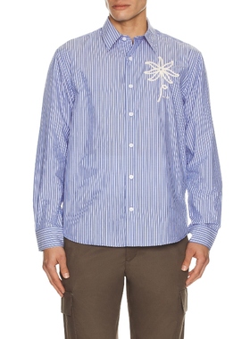 NN07 衬衫 蓝色REVOLVE小众新款