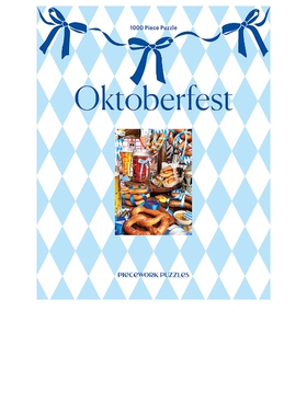 Piecework OKTOBERFEST 1000 PIECE PUZZLE 拼图REVOLVE小众新款