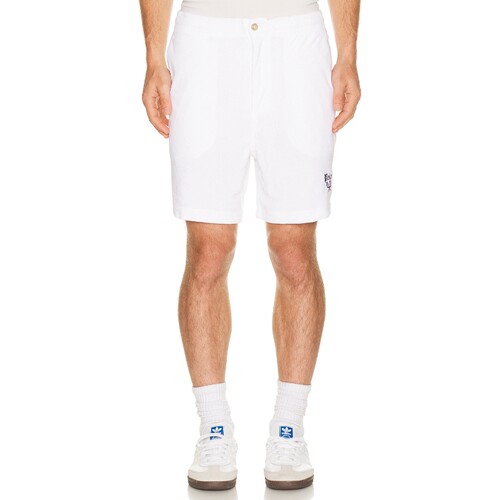 Polo Ralph Lauren白色秋冬裤装纽扣休闲直筒短裤REVOLVE