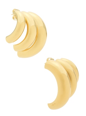 Eliou TRIPLA 耳饰 金属金色REVOLVE小众新款