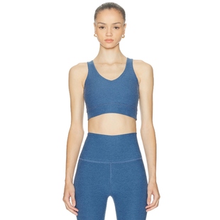 冬季 运动胸罩 新品 Yoga 蓝色运动复古风REVOLVE小众 Beyond
