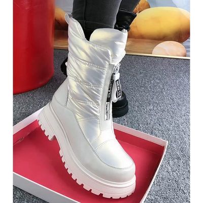 加绒加厚雪地靴女冬季保暖羽绒靴