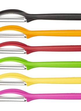 瑞士Victorinox维氏削皮刀削皮器刨皮器可刨西红柿皮带锯齿7.6075