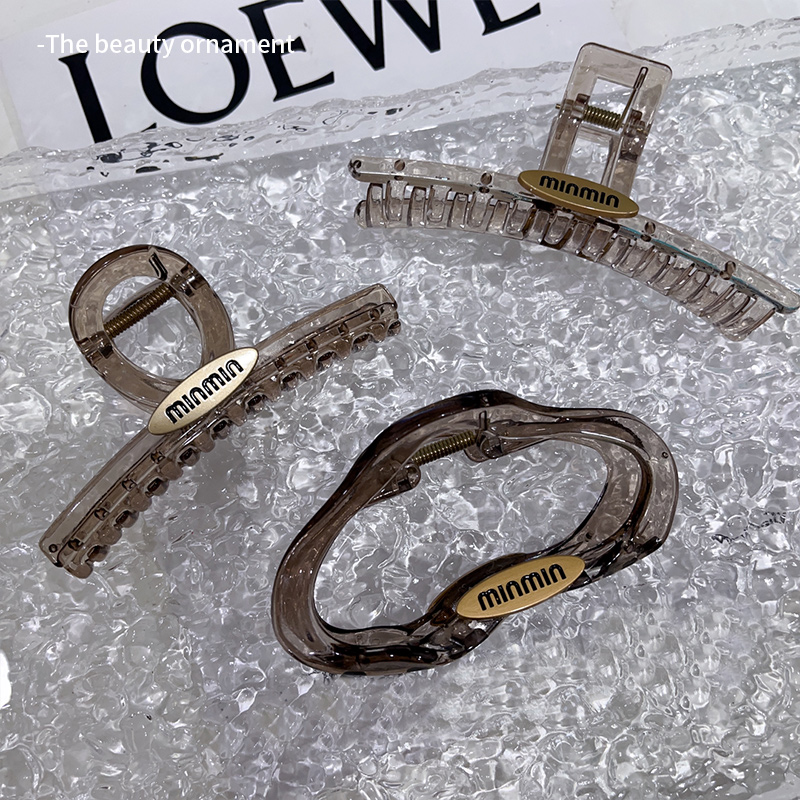 发夹女高级感min字母抓夹