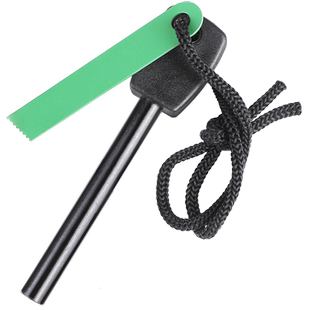 打火石户外取火种引火装备露营火镰棒打火棒野外生存应急工具