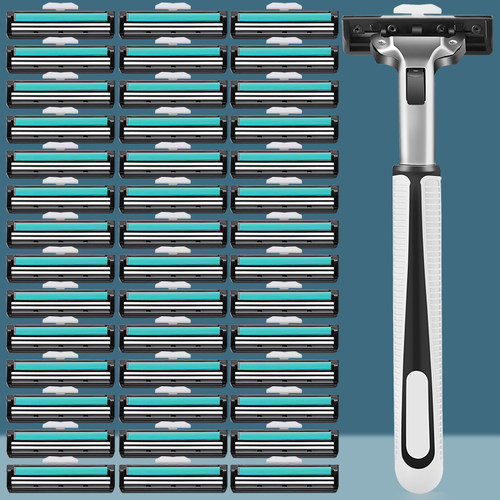 尚官剃须刀双层刀头超锋利更耐用