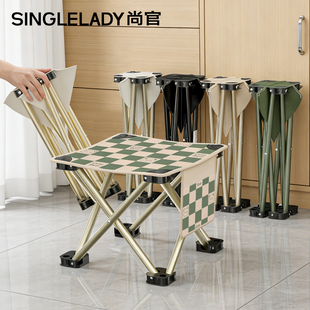 折叠凳子家用省空间户外便携式马扎客厅小板凳换鞋凳成人儿童矮凳