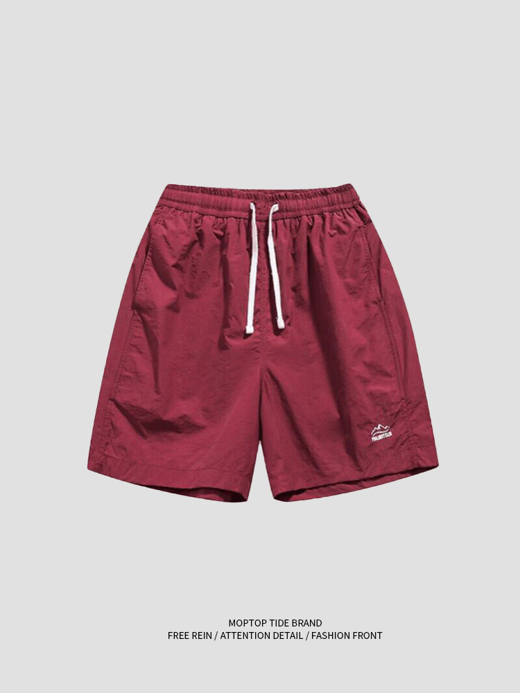 WHXS日系cityboy工装短裤男女薄款机能宽松速干运动五分沙滩裤夏