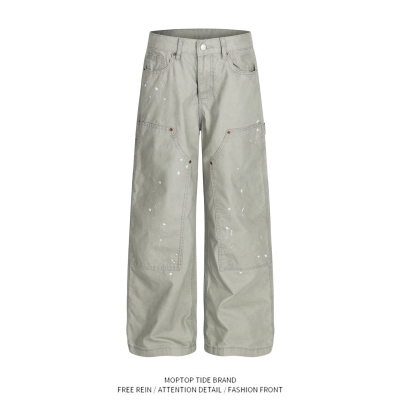 【限时优惠】直筒牛仔裤