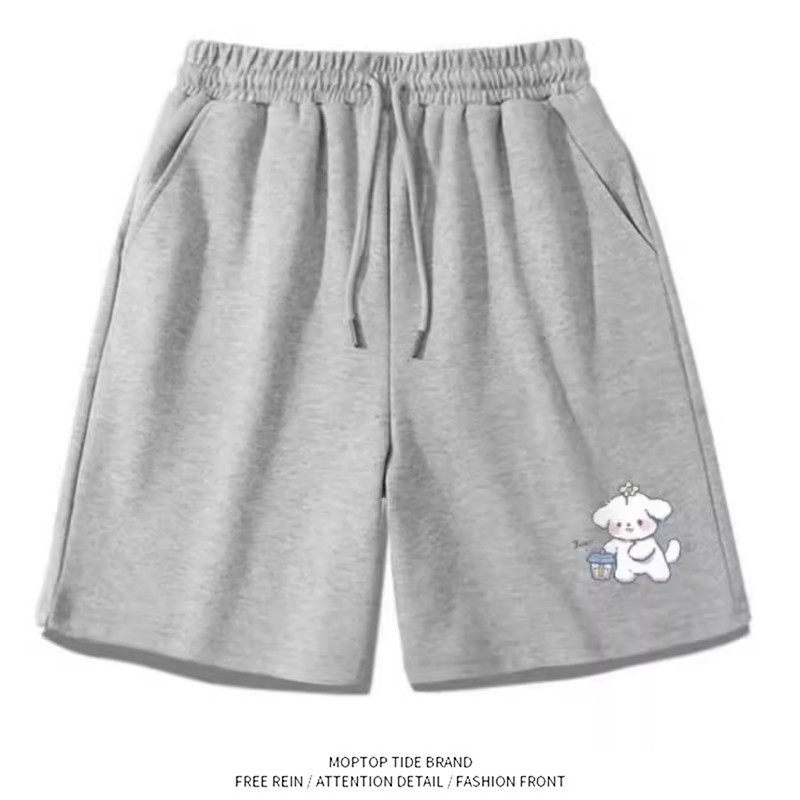 2026新款五分运动短裤女夏季薄款宽松学生时尚休闲直筒港味中裤子