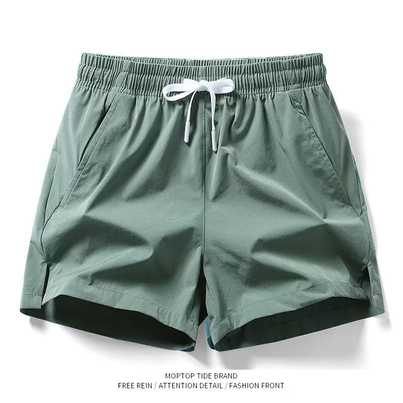 WHXS冰丝运动短裤男士2024夏季新款休闲健身训练篮球速干三分裤短