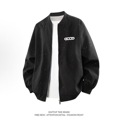 【限时优惠满天星飞行员夹克男