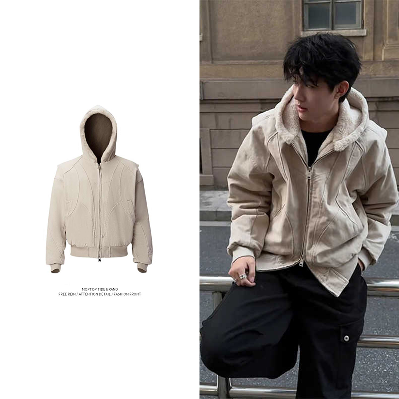 【限时优惠】飞行员夹克棉服