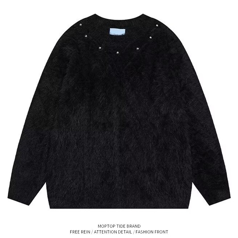 【限时优惠】马海毛毛衣男