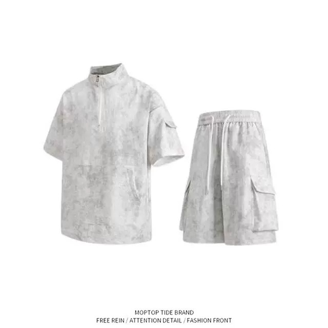 WH先生ins气质日系慵懒时尚文艺新款简约原宿潮流百搭流行套装