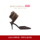 秋冬新品 RENE CAOVILLA LINDSEY系列毛毛装 饰女士露跟凉鞋