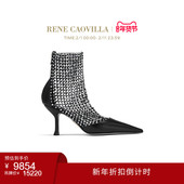 GALAXIA系列黑色水钻细高跟凉鞋 CAOVILLA 折扣倒计时 RENE
