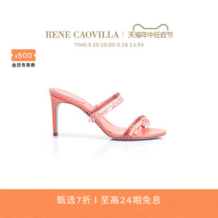 RENE CHANDELIER水钻女士高跟凉鞋 CAOVILLA 年中首降