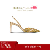 VEGA系列水钻女士高跟凉鞋 CAOVILLA 折扣倒计时 RENE