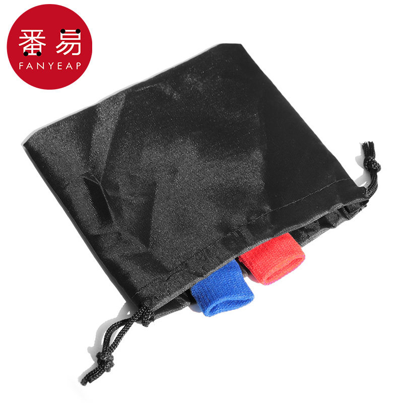 指套/篮球AD1sn001-篮球指套收纳袋束口收纳包黑色出行便携袋子
