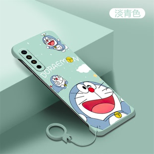 多啦a梦适用魅族20手机壳卡通魅族20pro无边框Meizu二零Pro磨砂M381Q散热M391Q超薄男女情侣可爱新款 保护套潮