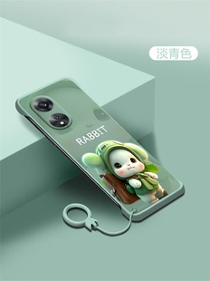 適用oppoa58手機殼r17無邊框r17pro散熱r15夢境版 超薄r15x裸機k9s磨砂a1pro可愛k5兔子k3卡通k1少女k9pro新款