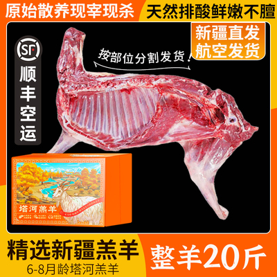新疆有机塔河羔羊整只全羊顺丰