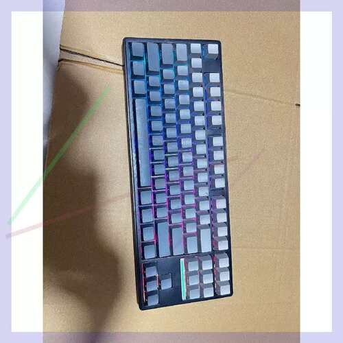 议价迈从K87三模黑色水墨黑冰轴