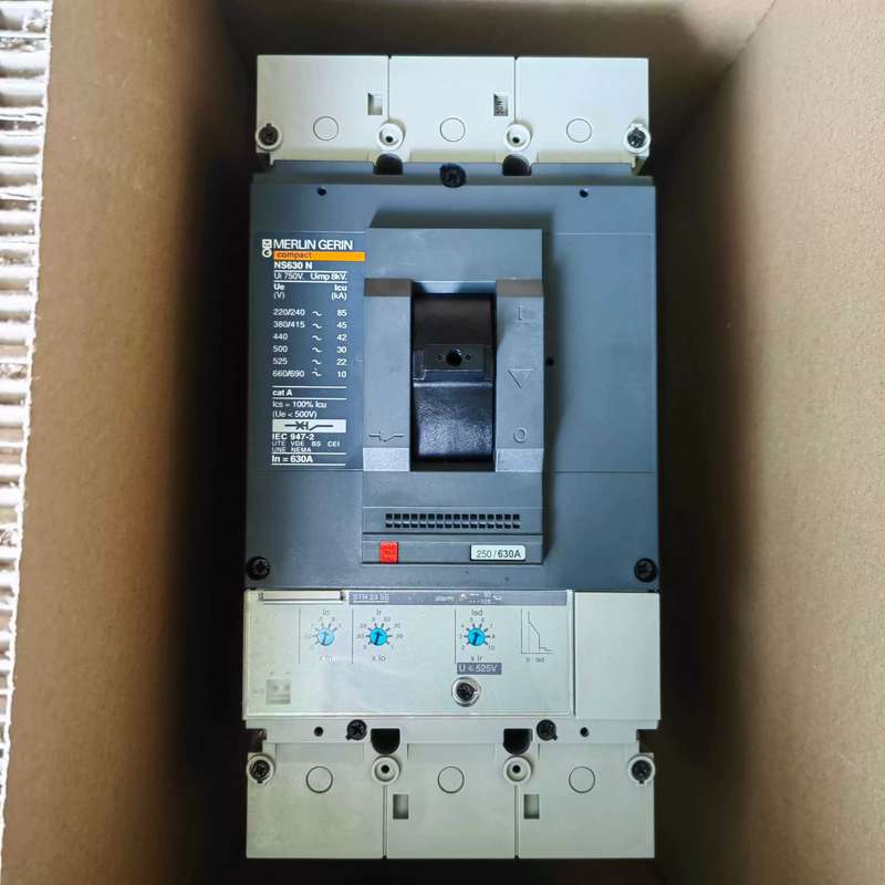 议价梅兰日兰Merin rin插入式断路器NS630N NS630H板后接线