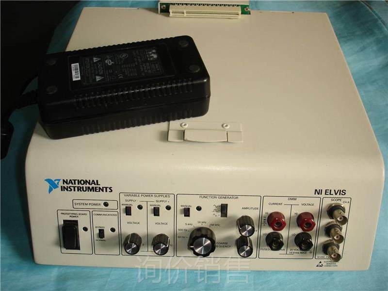现货二手美国ni公司 用于模拟,数字和电源电路教学的ni elvis