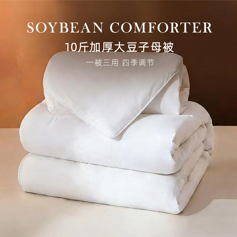 斯得福大豆被10斤二合一子母被冬被纯棉空调被春秋被加厚保暖被芯,床上用品,化纤被,淘宝优惠券,粉丝福利购,淘宝优惠卷