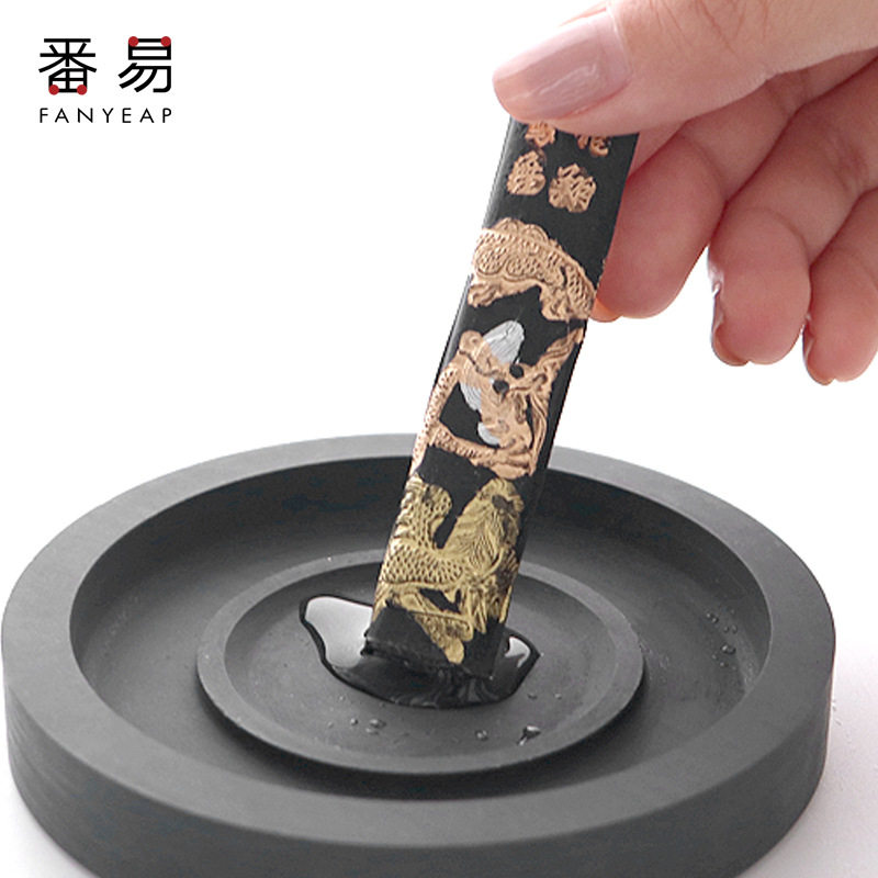 墨条A1zdq001-砚台写毛笔字书法练习一两墨锭文房四宝手工研磨