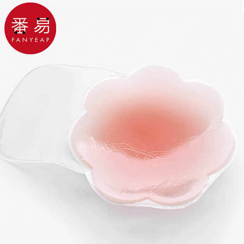 胸贴AB1S242-硅胶提拉胸贴吊带一字肩用胸贴防凸点胸贴女夏季婚