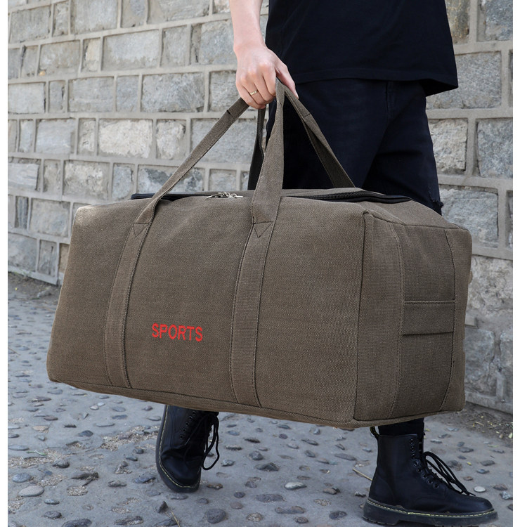 老帆布包被子收纳袋神器加厚耐磨大容量搬家打包袋整理专用行李袋,收纳整理,被子防尘袋,淘宝优惠券,粉丝福利购,淘宝优惠卷