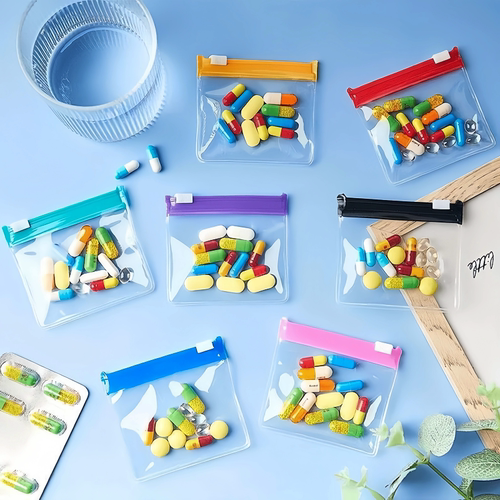 药片便携式随身分装药迷你小袋子