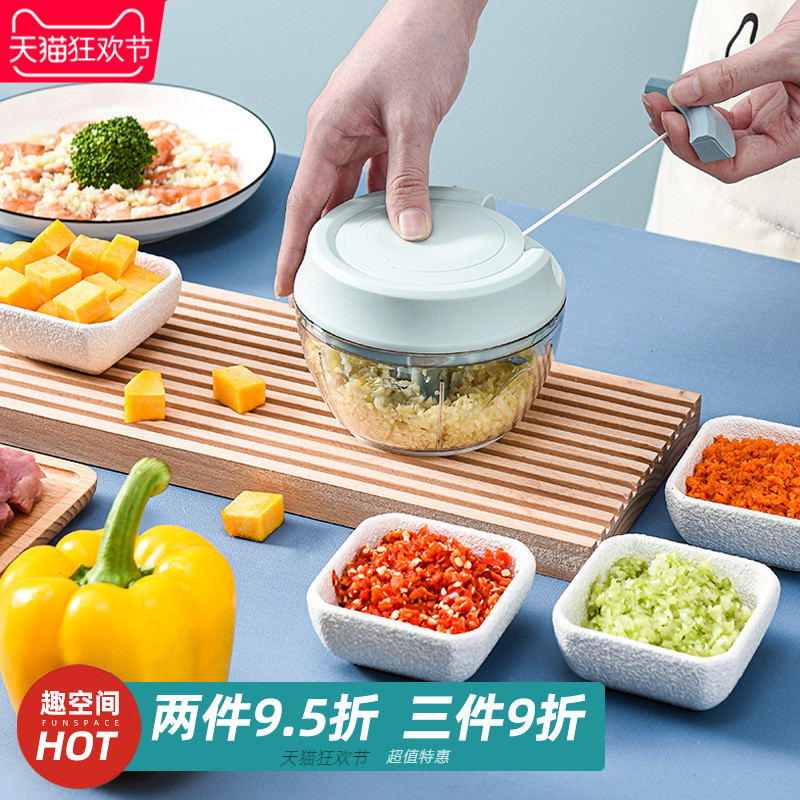 多功能原创大鼻子切肉蒜泥神器