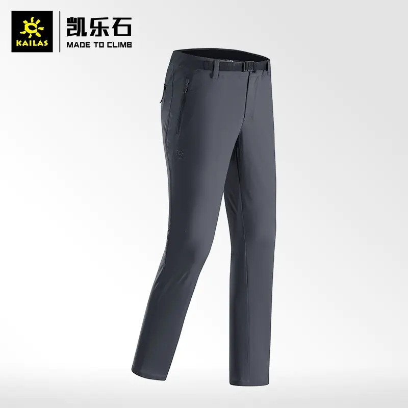 凯乐石男款旅行弹力软壳裤户外运动防风运动裤室内休闲裤kg130101