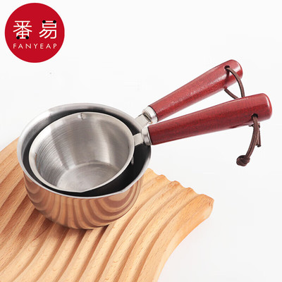 热油锅A1pq801-家用迷你煎锅多功能烧油淋油泼油小锅厨房工具